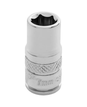 Draper Tools 1/4 Square Drive Hi-Torq&#174; 6 Point Socket (7mm) DRA32487