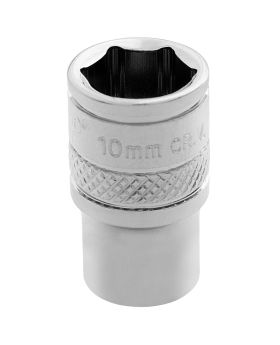 Draper Tools 1/4 Square Drive Hi-Torq&#174; 6 Point Socket (10mm) DRA32562