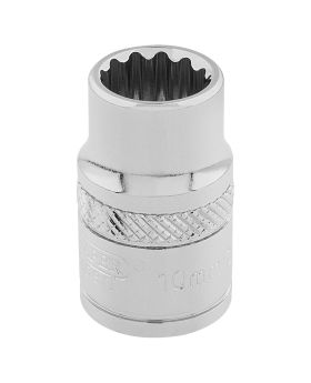 Draper Tools 3/8 Square Drive Hi-Torq&#174; 12 Point Socket (10mm) DRA32770