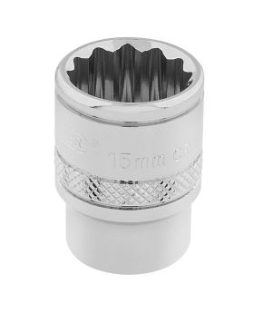 Draper Tools 3/8 Square Drive Hi-Torq&#174; 12 Point Socket (15mm) DRA32778