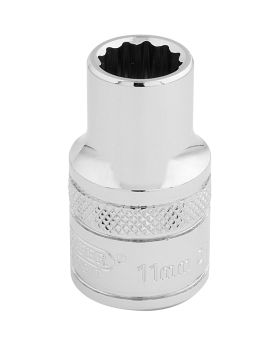 Draper Tools 1/2 Square Drive Hi-Torq&#174; 12 Point Socket (11mm) DRA33095