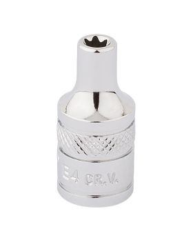 Draper Tools 1/4 Square Drive Draper TX-STAR&#174; Socket (E4) DRA34039