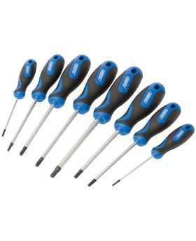 Draper Tools Soft Grip TX-STAR&#174; and TX-STAR&#174; Security Screwdriver Set (8 Piece) DRA34251