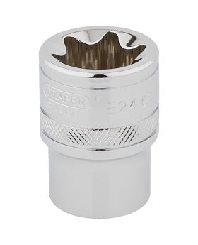 Draper Tools 1/2 Square Drive Draper TX-STAR&#174; Socket (E24) DRA34402