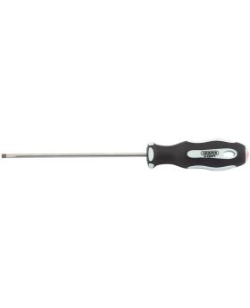 Draper Tools Plain Slot 3 x 100mm Soft Grip Parallel Tip Screwdrivers DRA34972