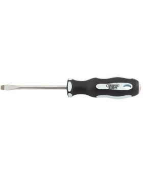 Draper Tools Expert Plain Slot 6.5 x 100mm Soft Grip Screwdrivers DRA34978