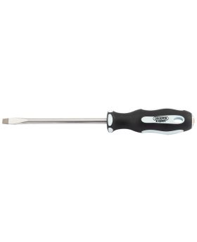 Draper Tools Expert Plain Slot 8.0 x 150mm Soft Grip Screwdrivers DRA34979