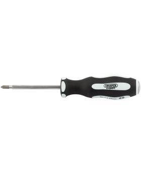 Draper Tools Pound Thru Cross Slot No:3 x 150mm Soft Grip Screwdriver DRA35225