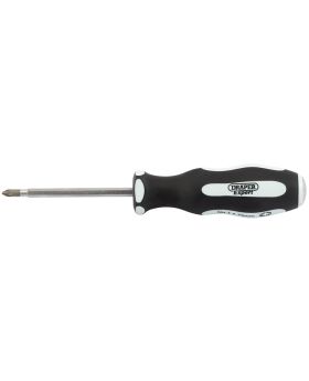 Draper Tools Pound Thru PZ TYPE No:1 x 75mm Soft Grip Screwdriver DRA35227