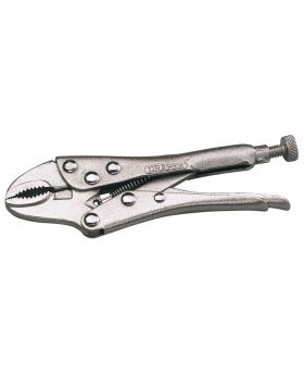 Draper Tools Curved Jaw Self Grip Pliers (140mm) DRA35367