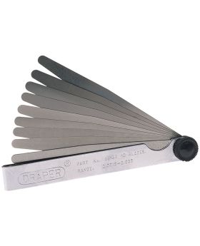 Draper Tools 10 Blade Imperial Feeler Gauge Set DRA36174