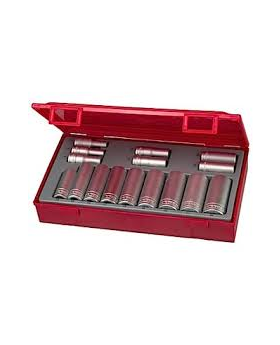 Teng Tools TT3816 16 PCE 3/8" DR Metric Socket Set