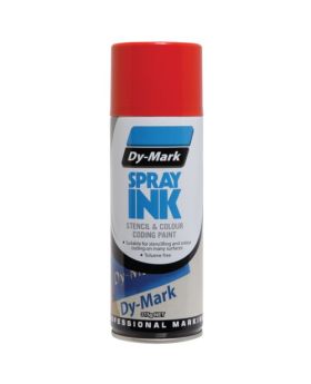 DYMARK Spray Ink Stencil & Colour Coding Paint-315g-RED 39013502