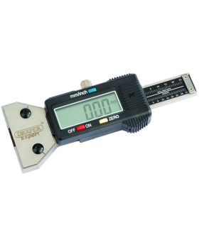 Draper Tools Expert Digital Tyre Tread Depth Gauge with Stainless Steel Body DRA39591