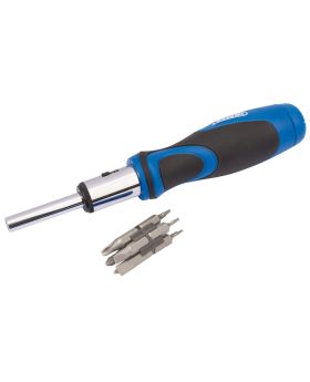 Draper Tools Ratchet Screwdriver and Bit Set (13 Piece) DRA43640