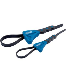 Draper Tools Soft Grip Strap Wrench Set (2 piece) DRA43863