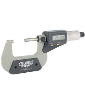 Draper Tools Expert Dual Reading Digital External Micrometer - 25-50mm/1-2 DRA46600