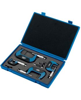 Draper Tools Metric External Micrometer Set (4 Piece) DRA46607