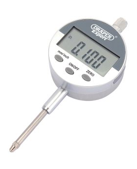 Draper Tools Expert Dual Reading Digital Dial Test Indicator - 0-25mm/0-1 DRA46608