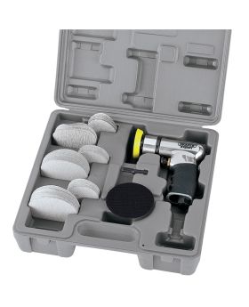 Draper Tools 50/75mm Compact Dual Action Soft Grip Air Sander Kit DRA47617