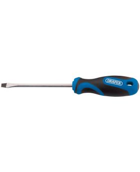 Draper Tools 5.0 x 100mm Plain Slot Screwdriver with Soft Grip Handles DRA48922