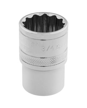 Draper Tools 3/8 Square Drive Hi-Torq&#174; 12 Point Socket (3/4) DRA49481