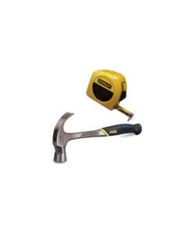 Stanley 51.943,33.45 FATMAX ANTIVIBE HAMMER & TAPE COMBO