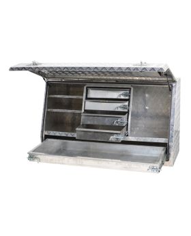 MAKO TOOLS Upright Aluminium Truck Box-1220MM 5 Drawer TOB-CT1220