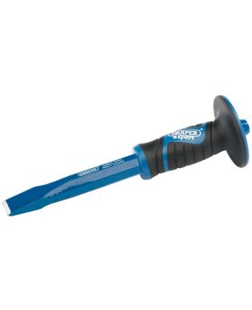 Draper Tools Expert 25 x 250mm Hexagonal Shank Cold Chisel with Soft Grip Hand Guard DRA51051