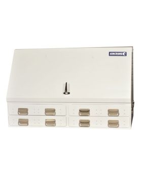 KINCROME White 1200mm Upright Truck Box-4 Drawer 51204W