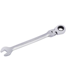 Draper Tools 9mm Draper Hi-Torq&#174; Metric Flexible Head Ratcheting Combination Spanner DRA52010