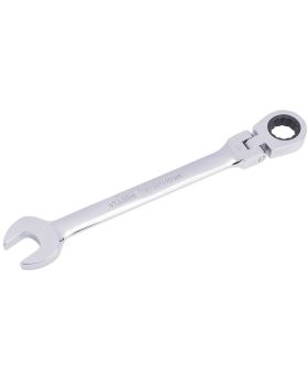 Draper Tools 17mm Draper Hi-Torq&#174; Metric Flexible Head Ratcheting Combination Spanner DRA52019