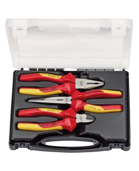 Draper Tools Ergo Plus&#174; VDE Slimline Pliers Set (3 Piece) DRA53201