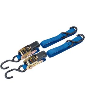 Draper Tools 250kg Ratcheting Tie Down Straps (3.5M x 25mm) (2 Piece) DRA60964