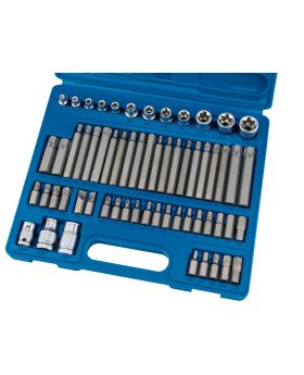 Draper Tools Mechanics Bit Set Comprising of Draper TX-STAR&#174; and Hexagon Bits (61 Piece) DRA63376