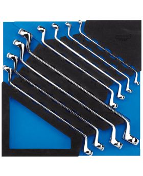 Draper Tools Ring Spanner Set in 1/2 Drawer EVA Insert Tray (8 Piece) DRA63523