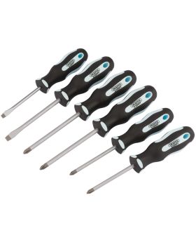 Draper Tools Soft Grip Screwdriver Set (6 Piece) DRA63588