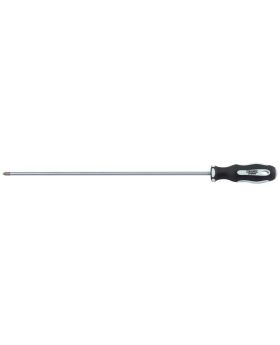 Draper Tools Cross Slot Extra Long Reach Soft Grip Screwdriver (No.2 x 450mm) DRA63594