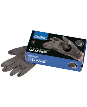 Draper Tools Workshop Nitrile Gloves (Box of 100) DRA63760