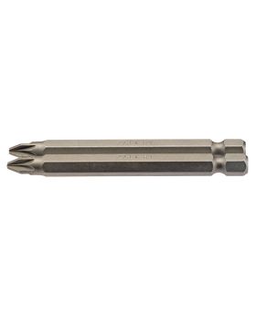 Draper Tools No.2 1/4 Hex. PZ Type Insert Bit 75mm Long x 2 DRA64312