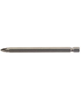 Draper Tools No.2 1/4 Hex. PZ Type Insert Bit 100mm Long x 1 DRA64362