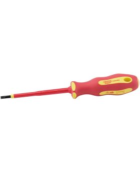 Draper Tools Ergo Plus&#174; VDE 4.0mm x 100mm Plain Slot Screwdriver DRA64414