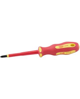 Draper Tools Ergo Plus&#174; VDE No.2 x 100mm Cross Slot Screwdriver DRA64432