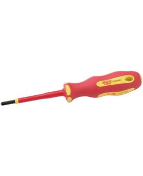 Draper Tools Ergo Plus&#174; VDE No.1 x 80mm PZ/SL Screwdriver DRA64489