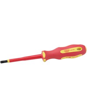 Draper Tools Ergo Plus&#174; VDE No.2 x 100mm PZ/SL Screwdriver DRA64495