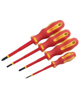 Draper Tools Ergo Plus&#174; VDE Screwdriver Set (4 Piece) DRA64693