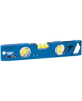 Draper Tools Side View Boat Spirit Level with Magnetic Base (250mm) DRA69550