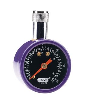 Draper Tools Tyre Pressure Gauge DRA69923