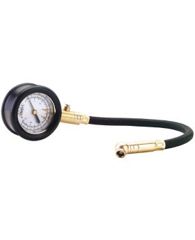 Draper Tools Tyre Pressure Gauge with Flexible Hose DRA69924