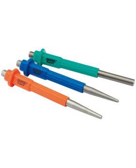 Draper Tools Nailset, Centre Punch and Pin Punch Set (3 Piece) DRA72041